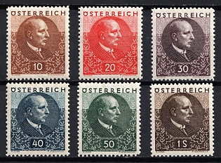 1930 Republic of Austria, Complete Set
