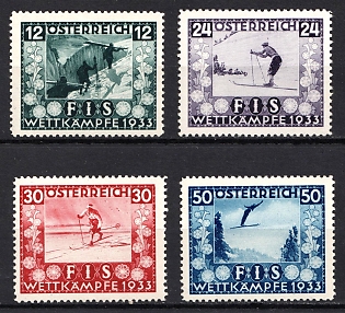 1933 Republic of Austria, Complete Set