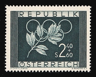 1952 2,40s +60Republic of Austria, Complete Set