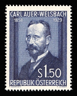 1954 1.50s Republic of Austria, Complete Set