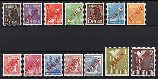 1949 West Berlin, Germany, Complete Set, Signed