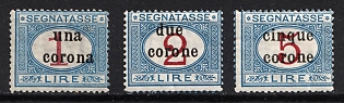1919 Austrian Territories Acquired by Italy, Venezia Giulia, Italian Occupation, General Issue, Postage Due Stamps