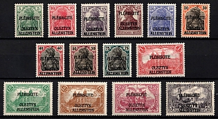1920 Joining of Olsztyn, Germany, Complete Set