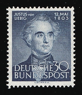 1953 30pf German Federal Republic, Germany