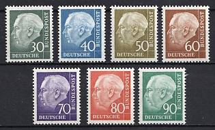 1956-60 German Federal Republic, Germany, Complete Set