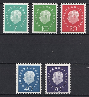 1959 German Federal Republic, Germany, Complete Set