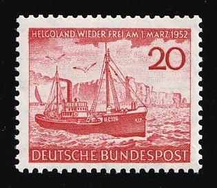 1952 20pf German Federal Republic, Germany