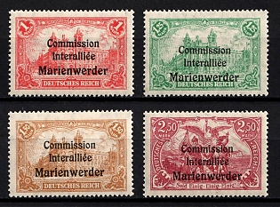 1920 Joining of Marienwerder, Germany, Complete Set