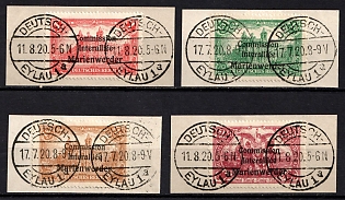 1920 Joining of Marienwerder, Germany, Complete Set