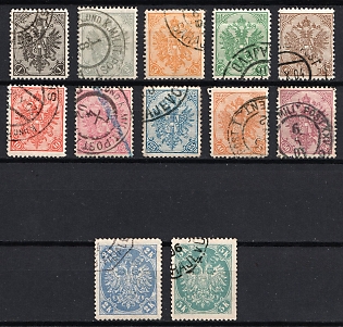 1900 Bosnia and Herzegovina, Austria-Hungary Administration, Signed