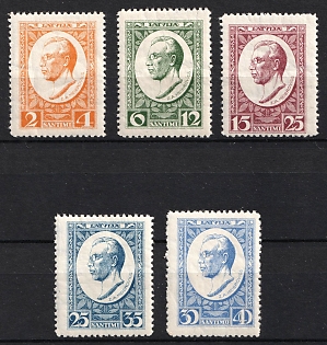 1929 Latvia, Complete Set