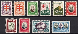 1930 Latvia, Complete Set