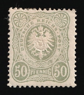 1880-87 50pf German Empire, Germany