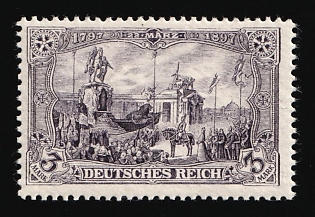 1904 3m German Empire, Germany, Signed