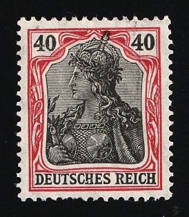 1905 40pf German Empire, Germany