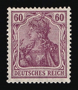 1911 60pf German Empire, Germany