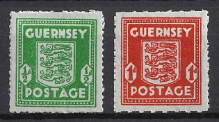 1942 Guernsey, German Occupation, Germany, Complete Set