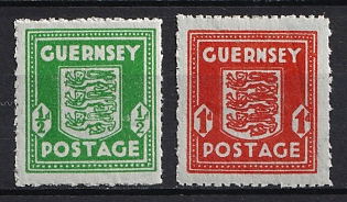 1942 Guernsey, German Occupation, Germany, Complete Set
