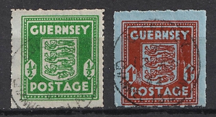 1942 Guernsey, German Occupation, Germany, Complete Set