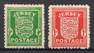 1941-42 Jersey, German Occupation, Germany, Complete Set
