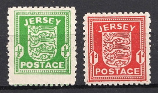 1941-42 Jersey, German Occupation, Germany, Complete Set