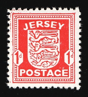1941 1p Jersey, German Occupation, Germany