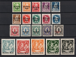 1920-21 Weimar Republic, Germany, Complete Set