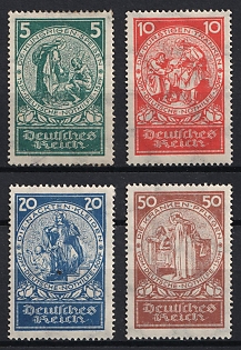 1924 Weimar Republic, Germany, Complete Set