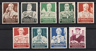 1934 Third Reich, Germany, Complete Set