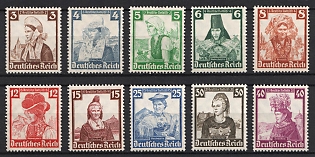1935 Third Reich, Germany, Complete Set
