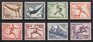 1936 Third Reich, Germany, Complete Set