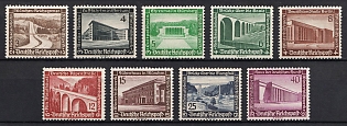1936 Third Reich, Germany, Complete Set
