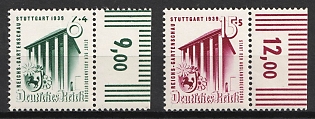 1939 Third Reich, Germany, Complete Set, Margins, Plate Numbers