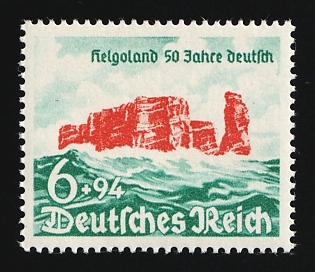 1940 6pf Third Reich, Germany, Complete Set
