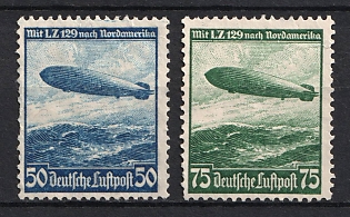 1936 Third Reich, Germany, Airmail, Complete Set