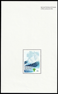1999 Millenium Collection, National Film Board, Canada, Booklet Pane