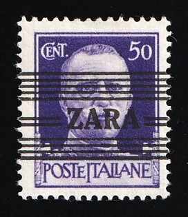 1943 50c Zadar, German Occupation, Germany, Signed