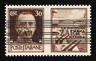 1943 30c Zadar, German Occupation, Germany, Signed