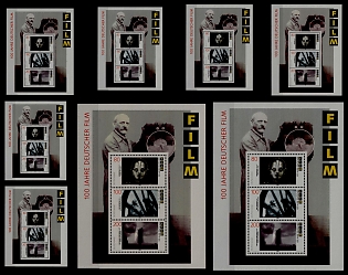 1995 100 Years of German Film, Federal Republic of Germany, Souvenir Sheets