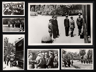 1940 (Jun) 'Compiegne 1940' Third Reich, Germany, Collection of Nazi Propaganda Photo Cards