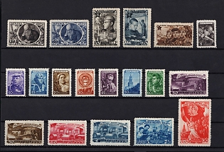 1947-48 Soviet Union, USSR, Russia, Stock of Stamps, Сomplete Sets