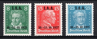 1927 Weimar Republic, Germany, Complete Set
