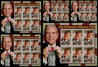 2002 Sir Norman Wisdome OBE, Grenada, Souvenir Sheets