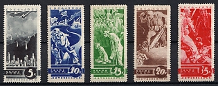 1935 Anti-War Propaganda, Soviet Union, USSR, Russia, Complete Set