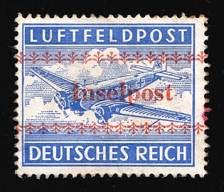 1944 Island Crete, Military Mail Fieldpost Feldpost INSELPOST, Germany, Airmail, Signed