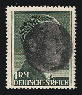 1945 1m Wittenberg-Lutherstadt, Germany Local Post, Signed
