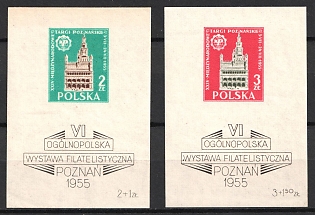 1955 Polish People's Republic, Souvenir Sheets
