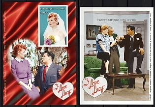 1999 TV Show 'I Love Lucy', Republic of Mali, Souvenir Sheets