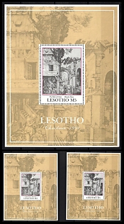 1991 Christmas, Kingdom of Lesotho, Souvenir Sheets, Complete Sets