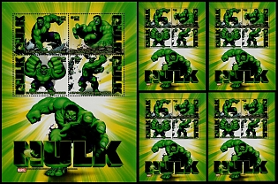 2008 Hulk, Saint Vincent and the Grenadines, Souvenir Sheets